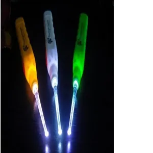 LED luminous ear pick set with light earwax removal tool in multi colors for daily cleaning