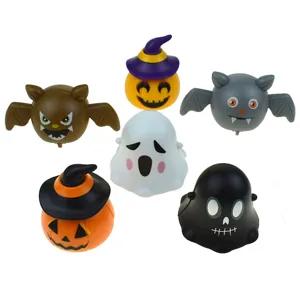 Halloween toy set cartoon ghost pumpkin bat cute figures fun party gift for kids wholesale