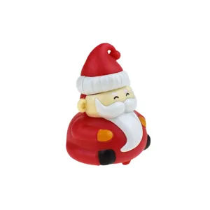 Cute Christmas Santa Claus pull back toy car kids holiday gift festive party favor decoration