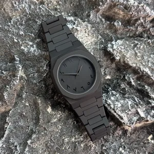 Herren Quarzuhr Oktogonale Lünette Arabische Ziffern Zifferblatt Kunststoffarmband Business Casual Sport Armbanduhr Für Männer Schmuck