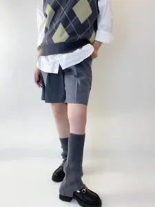 Calentadores de punto para mujer, polainas térmicas de invierno, calcetines de pantorrilla.