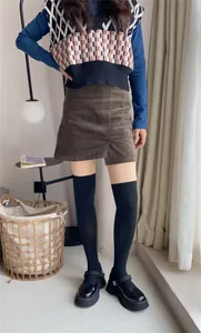 Sexy fake high high stockings sweet cool style pantyhose black sheer tights for women