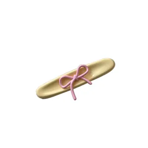 Fermaglio per capelli con fiocco stile coreano dolce, accessorio trendy per ragazza.