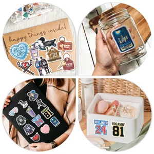 Waterproof hockey romance novel character graffiti stickers for water bottles laptops decoration