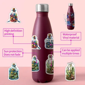 Witch potion bottle waterproof vinyl graffiti stickers for water bottles and laptops