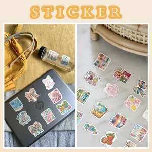 50 Stk Sommer Graffiti Aufkleber Wasserdichte Vinyl Sticker für Trinkflasche Laptop DIY Deko