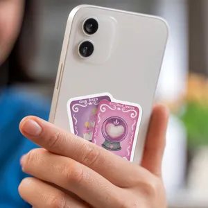 Adesivi decorativi in vinile per amanti dei libri per telefono e borraccia fai da te impermeabili