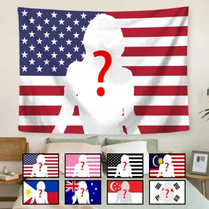 Decorative Flag Character Celebrity Tapestry Wall Hanging Aesthetic Bedroom Dorm Home Decor Tapestry