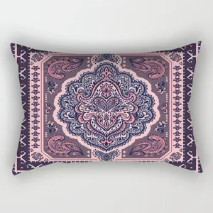 Vintage Boho Paisley geometrischer Kissenbezug rechteckig für Sofa Bett Wohnkultur Dekoration.