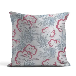 Funda de cojin decorativa con estampado floral para sofa cama salon funda suave.