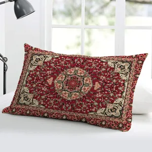 Fodera per cuscino rettangolare stile persiano vintage per divano letto camera