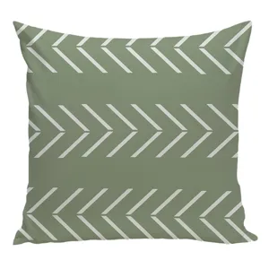 Modern minimalist geometric pattern pillow cover for living room sofa home decor.