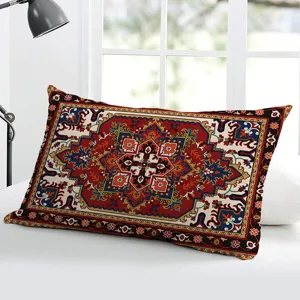 Vintage persischer geometrischer langer Kissenbezug für Sofa Schlafzimmer Bett Deko