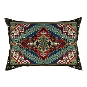 Retro persischen geometrisches langes Kissenbezug Sofa rechteckige Kissenhülle Heimtextil