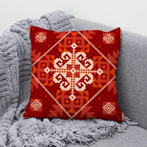 Ethnischer persischer geometrischer Kissenbezug für Schlafzimmer, Büro, Auto und Heimdeko.