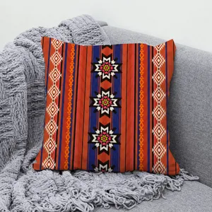 Ethnische geometrische Kissenbezug Persischer Stil dekorativer Kissenhülle für Sofa Bett