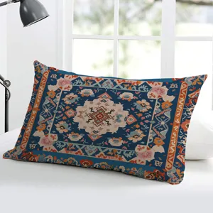 Böhmischer geometrischer Kissenbezug vintage persischer Stil rechteckiger Kissenbezug Bett Sofa