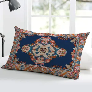 Böhmischer Kissenbezug mit vintage persischem Teppichmuster für dekoratives Sofa Bett