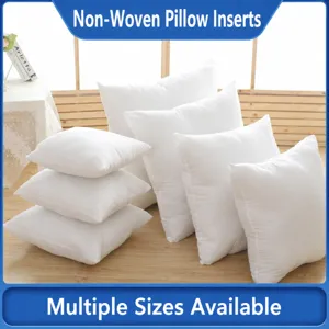 Polyester Non-Woven Throw Pillow Insert High Elastic PP Cotton Cushion Core
