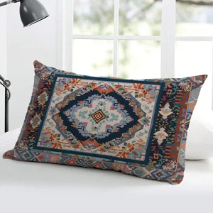 Boheemse geometrische rechthoekige kussensloop voor bank en bed decoratie thuis.
