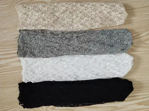 Summer vintage lace mid-calf socks set, four colors breathable sheer mesh hosiery for women.