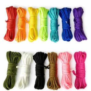 Paracord Trenzado de Alta Resistencia Poliéster Táctico Cuerda de Tienda de Campaña al Aire Libre Pulsera de Supervivencia Bricolaje Correa Accesorio