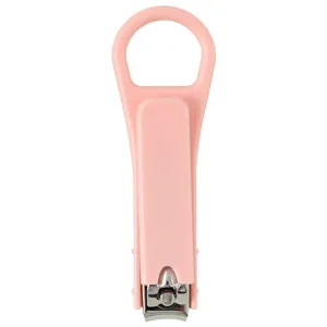 Tagliaunghie Portatile Color Caramella Semplice Design a Tinta Unita Strumento per Manicure Domestica