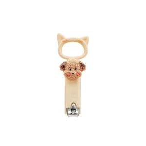 Cute Cartoon Puppy Nail Clipper Portable Anti Splashing Stainless Steel Manicure Tool For Student Daily Care