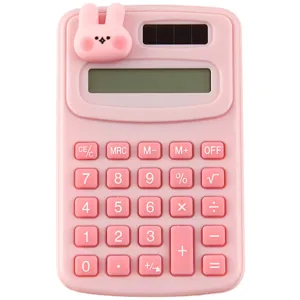 Mini Tragbarer Elektronischer Taschenrechner Süße Cartoon Tierfigur Schüler Büro Desktop Taschenrechner