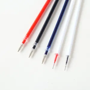 Gel pen refills set with multi-color ink and fine tips, ideal for daily writing and office use.