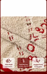 Nahaufnahme von dickem Chenille-Sofatuch mit klassischem Hahnentritt-Jacquard-Design.