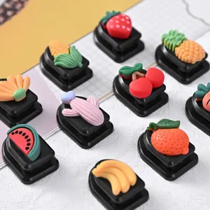 Carino Cartone Animato Frutta Animale Auto Adesivo Gancio Creativo Auto Interno Cruscotto Conservazione Appeso Gancio Accessori