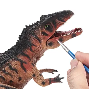 Realistic dinosaur action figure static model toy for kids collection and home decor display.