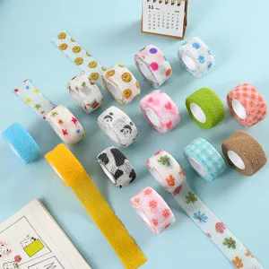 Wholesale non-woven cohesive bandage finger protection nail anti-wear self-adhesive tape
