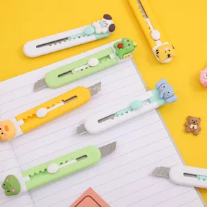 Mini draagbare schattige stanleymes doosopener student ambacht papier snijder 1st