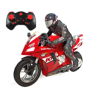 2.4G Wireless Remote Control Self Balancing Stunt Motorcycle Electric Model Toy Car Gyroscope Racing Vehicle For Boys