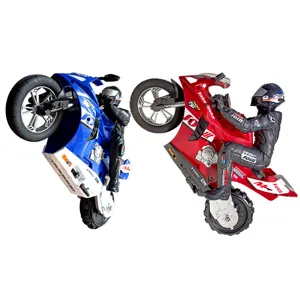 2.4G Remote Control Self-Balancing Stunt Motorcycle Toy Electric Boy Model Vehicle