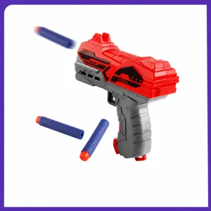 Children Mini Soft Bullet Toy Gun ABS Plastic Safe Foam Dart Blaster Interactive Outdoor Game Model Kids Toy