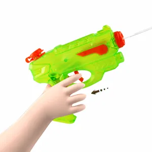 Kids Cartoon Water Gun Toy Plastic Summer Beach Bath Water Play Toy Outdoor Interactive Water Blaster For Children