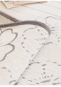 Chenille non-slip sofa cushion detail shot, premium textured jacquard cover for living room.