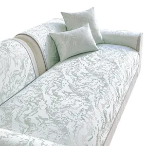 Europese minimalistische jacquard anti-slip bankovertrek voor woonkamer decoratie.