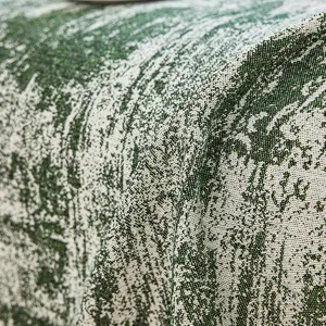 Noordse stijl chenille bankovertrek groen abstract patroon krasbestendig textiel