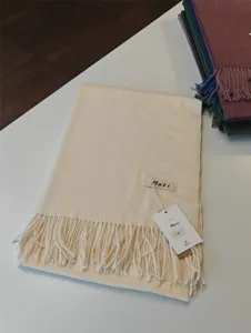 Unifarbener Fake-Kaschmir Schal mit Fransen, eleganter warmer Winterschal für Damen stilvoll.