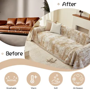 Amerikaanse stijl chenille bankhoes all-inclusive waterdichte hoes voor de woonkamer meubels