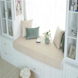 Conjunto de cojín para ventana moderna minimalista, alfombra tatami acolchada suave dormitorio