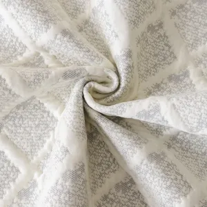 Housse de coussin de canapé en soie glacée respirante tissu tricoté tapis antidérapant