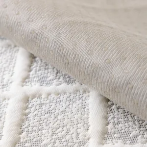 Coussin de canapé d'été en soie glacée rafraîchissante avec picots antidérapants et respirants.