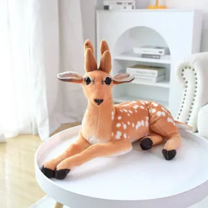 Leuk sika hert pluche speelgoed zacht gevuld dier ree pop verjaardagscadeau interieur decor