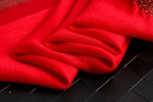 Red silk wool embroidered scarf luxury winter fashion shawl elegant women neck wrap accessories