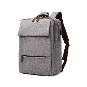 Minimalista Urbano Zaino Impermeabile USB Ricarica Viaggio Scuola Borsa Unisex Moda Casual Quotidiano